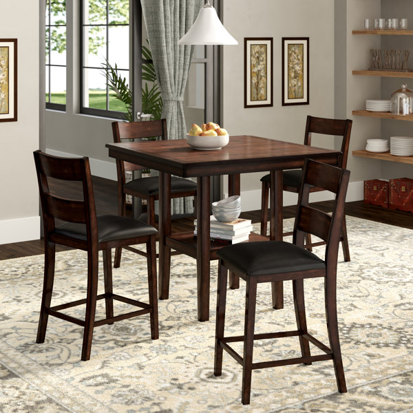 Great price Juno 5-Piece Counter-Height Dining Set By Winston Porter Top Reviews